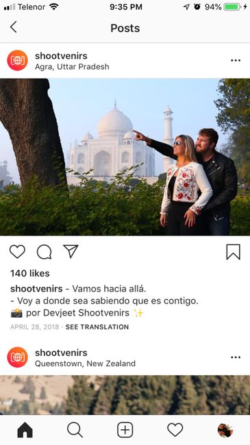 Honeymoon photoshoot 🌙 📸 Sesión de fotos en la luna de miel - 11