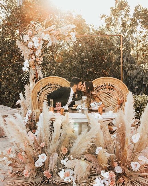Decoración de mesa de novios (opinión) - 4