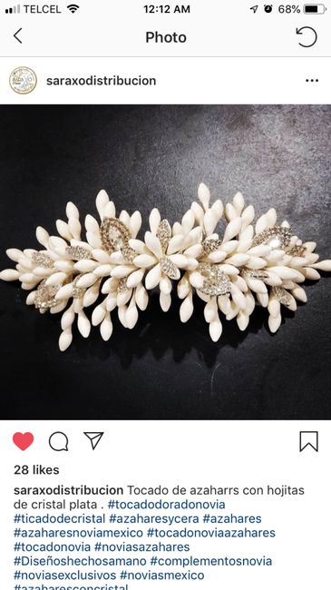 Tocados Azahares👰🏼✨ 2