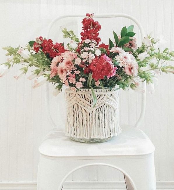 Flores para centro de mesa 3