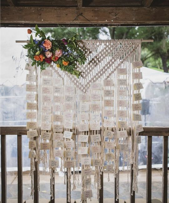 Wedding trend: Macramé, acentos de boda. 7