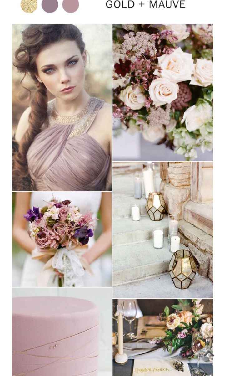  De Nostalgia Rose a Mauve las paletas para las bodas 2018 - 3