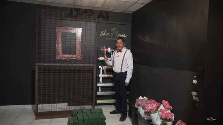  diy pared de flores 🌺 - 3