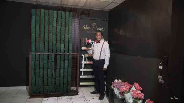  diy pared de flores 🌺 - 4