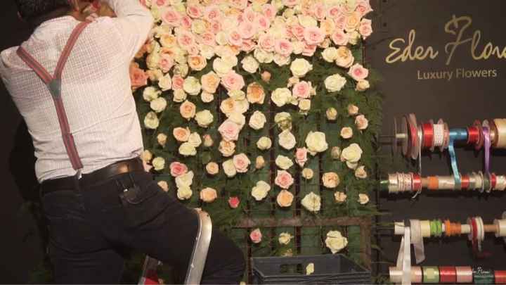  diy pared de flores 🌺 - 6