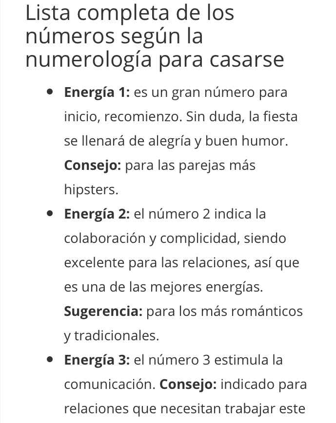  Los mejores días para casarse según la Numerología - 4