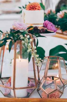 Bases de velas en cobre