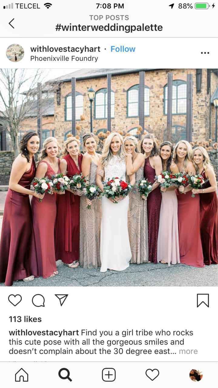 Colores para bodas en invierno - 1