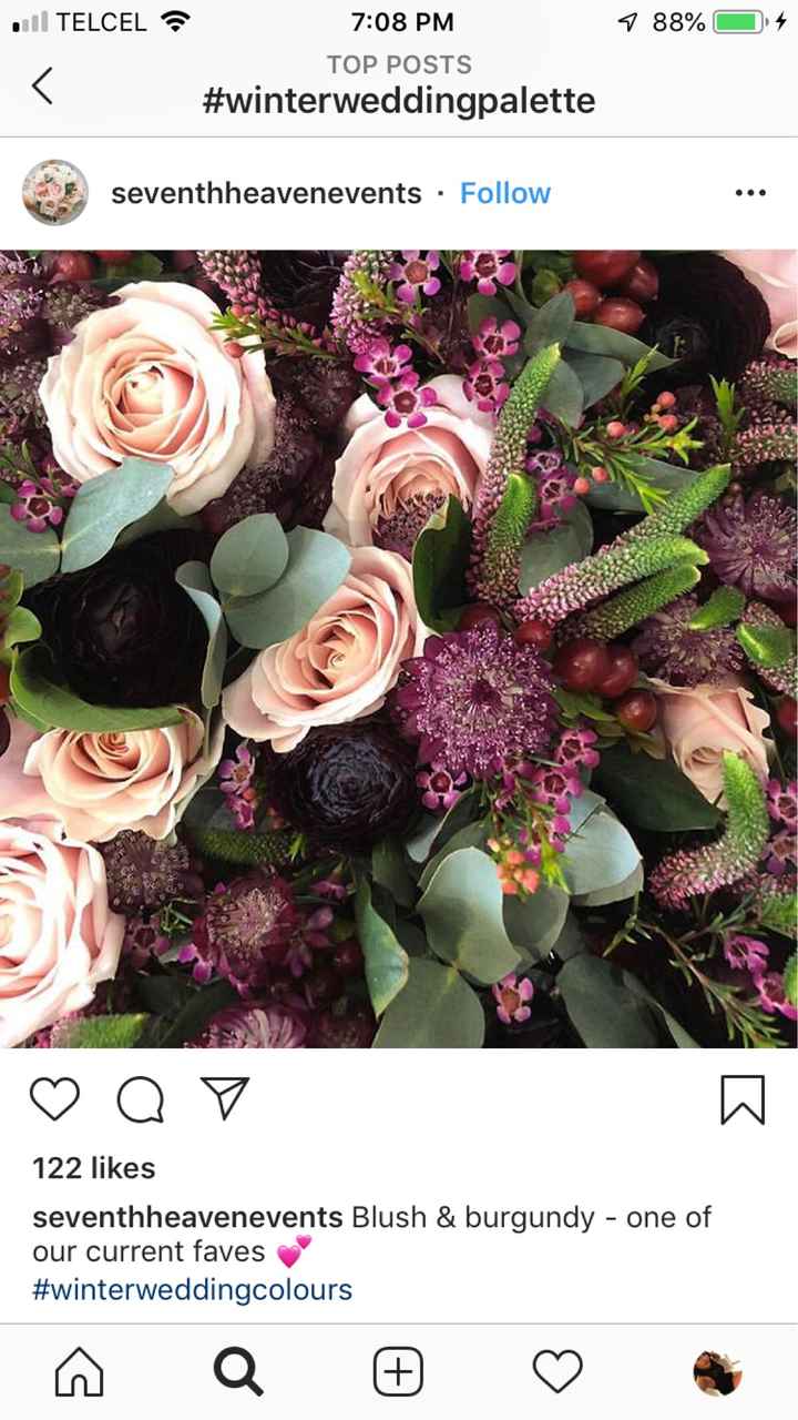 Colores para bodas en invierno - 2