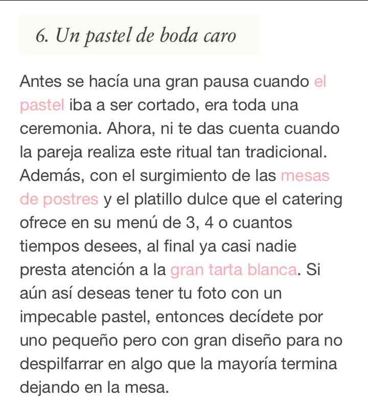 Cosas incesesarias en la boda - 11