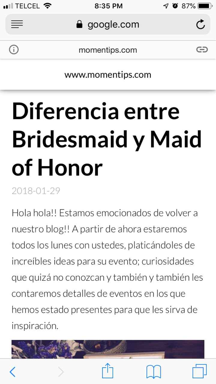 Vestido de damas de honor 2019 - 1