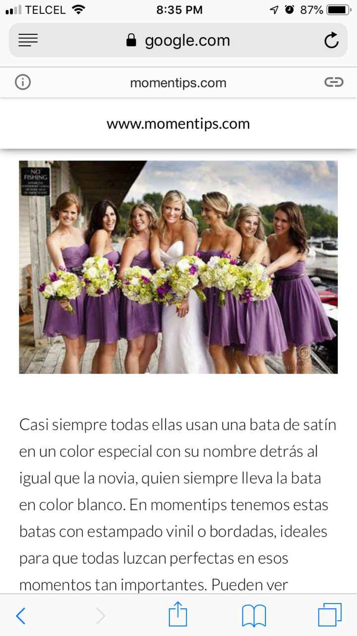 Vestido de damas de honor 2019 - 4