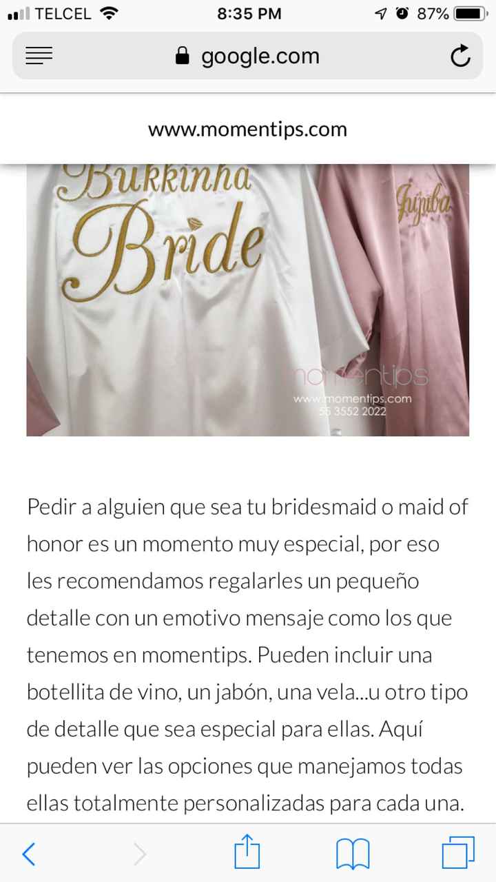 Vestido de damas de honor 2019 - 5