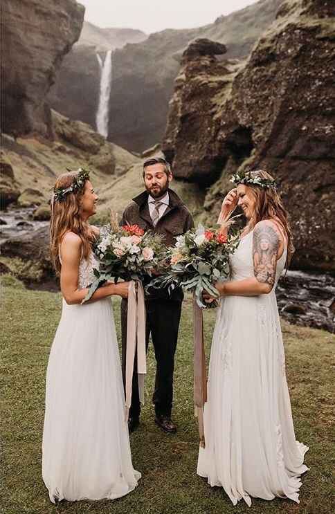 Bodas igualitarias inspiración  🎩 🎩 👰🏽 👰🏽 - 2