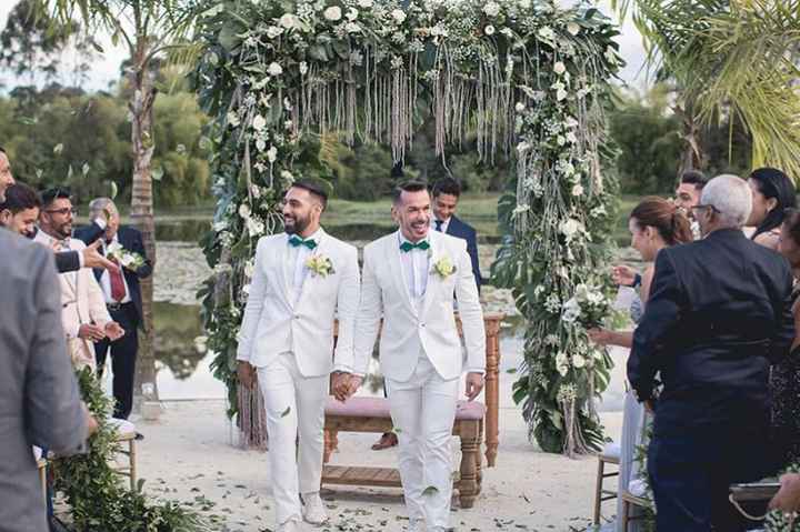 Bodas igualitarias inspiración  🎩 🎩 👰🏽 👰🏽 - 3