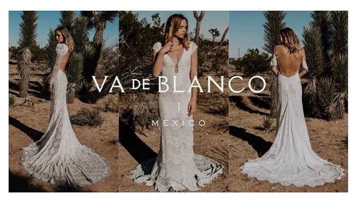 Va de blanco /// vestidos 👗 de novia 👰🏽 1