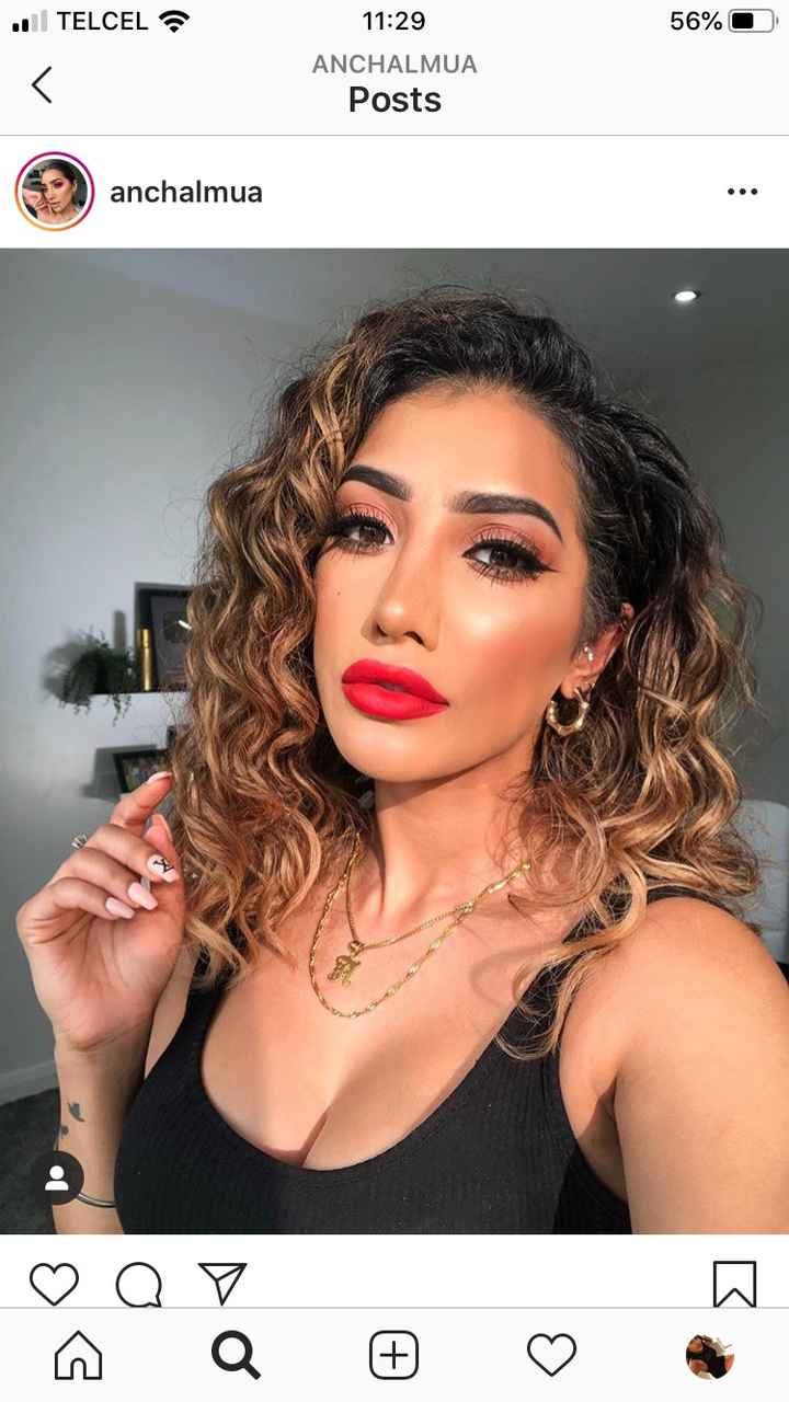 Mi prueba de maquillaje!!! a horas de la boda 7