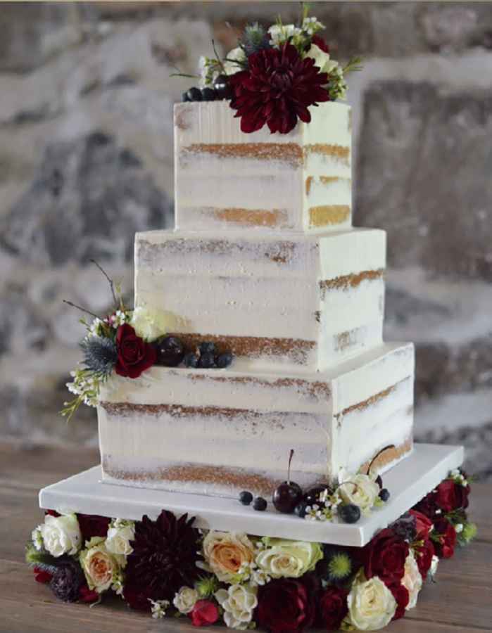 Tendencias pasteles 🎂 de boda cuadrados ⏹ 2