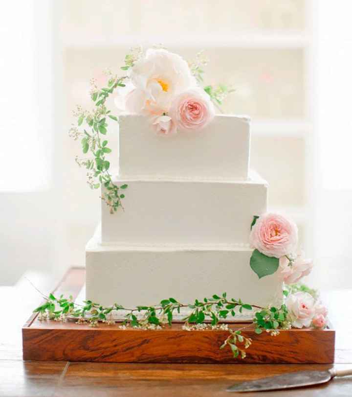 Tendencias pasteles 🎂 de boda cuadrados ⏹ 3
