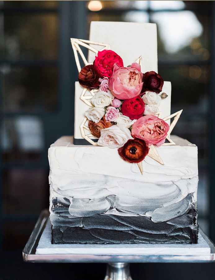 Tendencias pasteles 🎂 de boda cuadrados ⏹ 6
