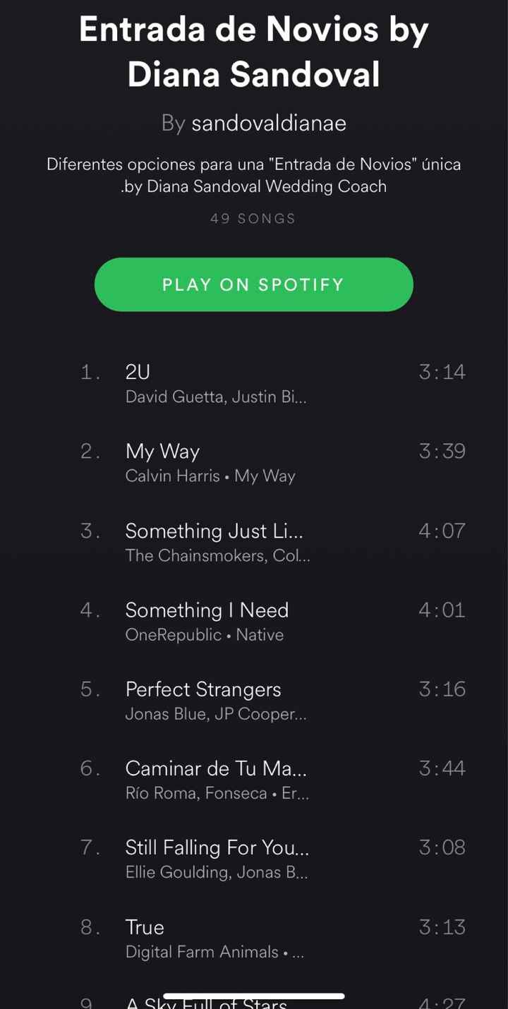 Que cancion me recomiendan para entrar al salon !? - 1
