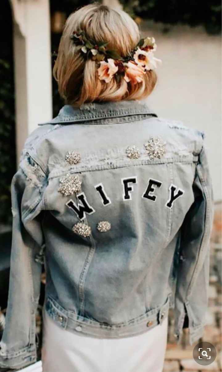Bride 👰🏽 jacket 🧥 - 1