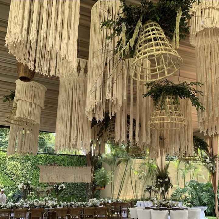 Wedding trend Macrame: techos - 2