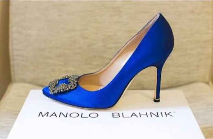 La zapatilla perfecta "the blue manolo's) - 2