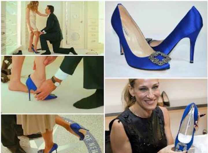 La zapatilla perfecta "the blue manolo's) - 3