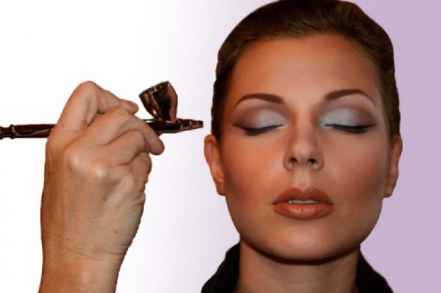 maquillaje con aerografo