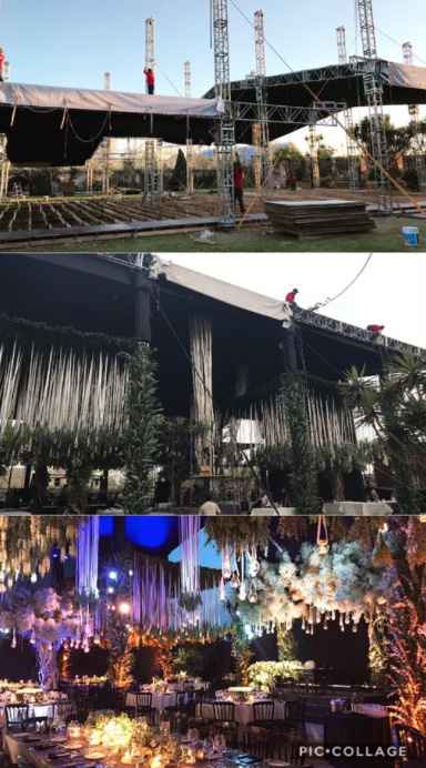 Antes, durante y depuse del set up