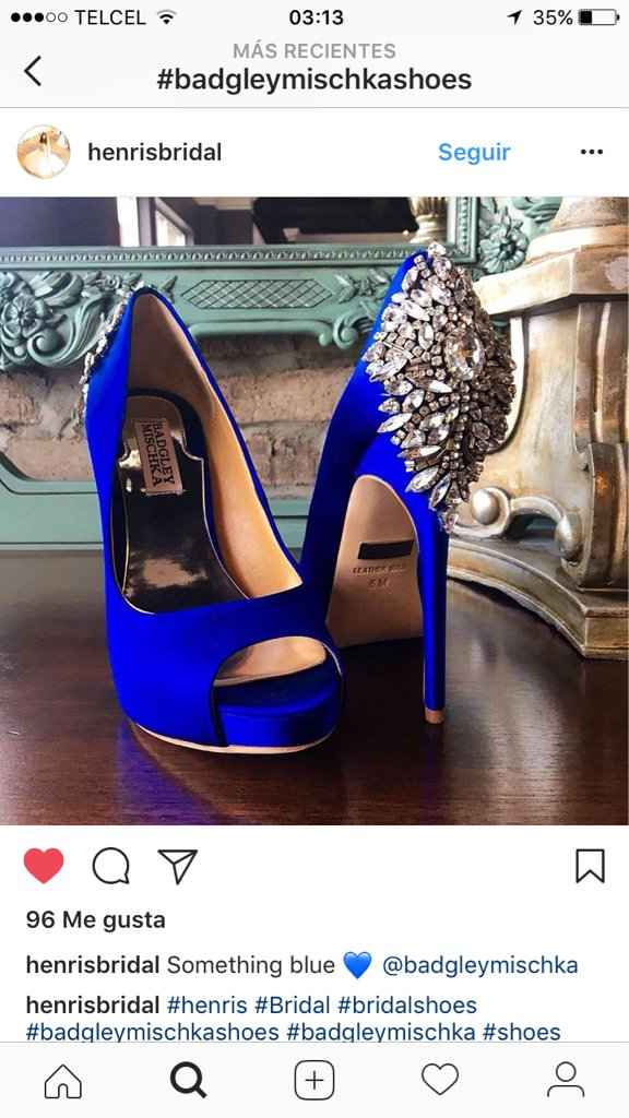 Que tipo de zapatos usarán? - 1