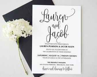 Invitacion de boda