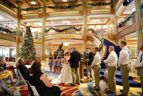 boda en el crucero