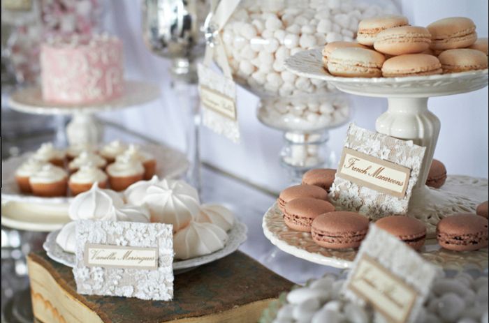 Macarons candy bar
