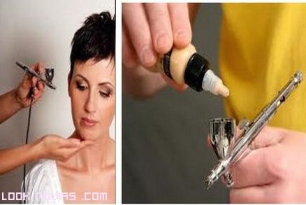 mezcla en el aerografo