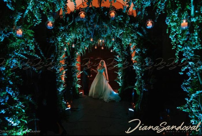 Túnel de entrada de fantasia