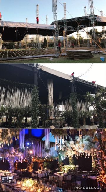 Antes, durante y depuse del set up