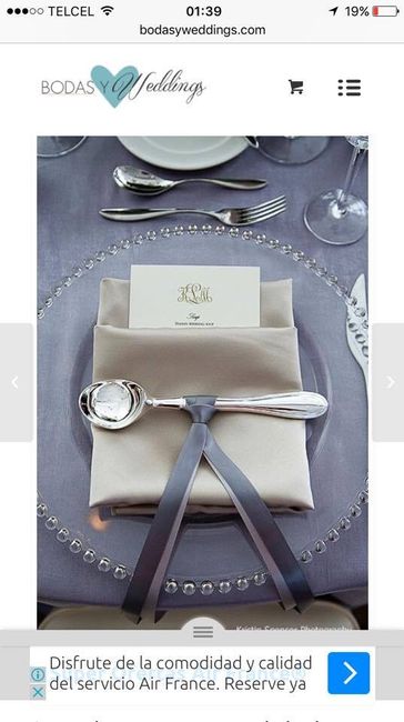 Propuesta de vajilla personalizada 