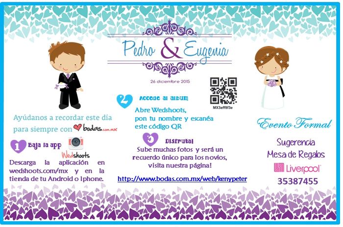 Sugerencias para el evento