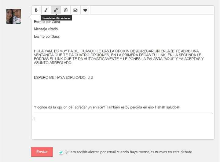 Agregar enlace