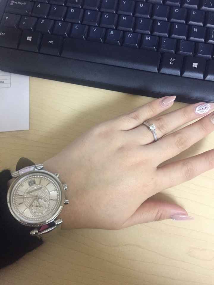 ¿Ya presumiste tu anillo de compromiso? - 1