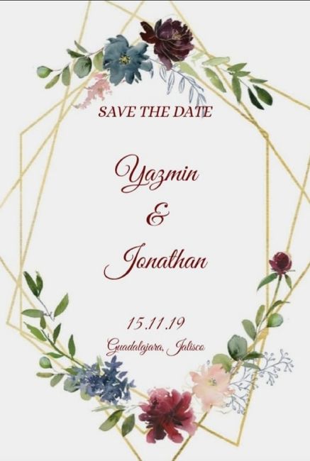 Ya tenemos nuestro Save the date - 1