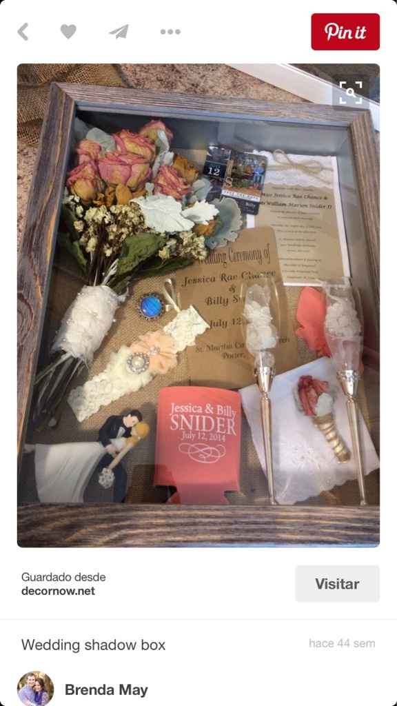 Y después de la Boda ¿qué hacer con los Recuerdos y con el vestido? - 2