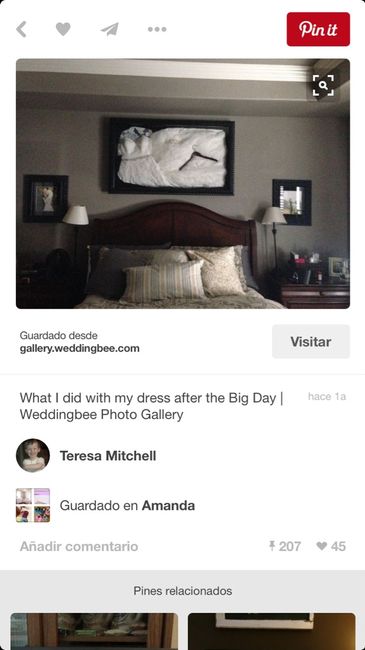 Y después de la Boda ¿qué hacer con los Recuerdos y con el vestido? - 3