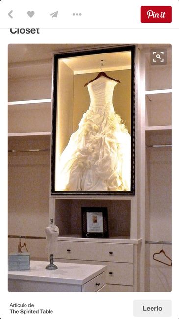 Y después de la Boda ¿qué hacer con los Recuerdos y con el vestido? - 5