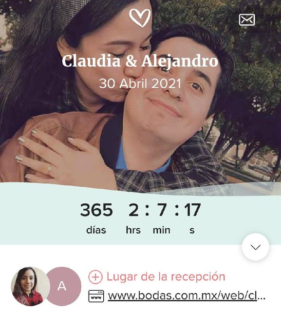 Faltan 365 días👰🤵 1