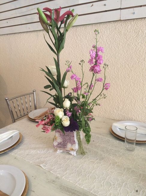 Prueba de centros de mesa - 2