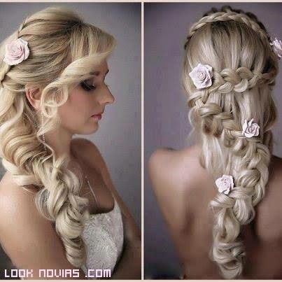 🌟🌟Tocados con flores - 1