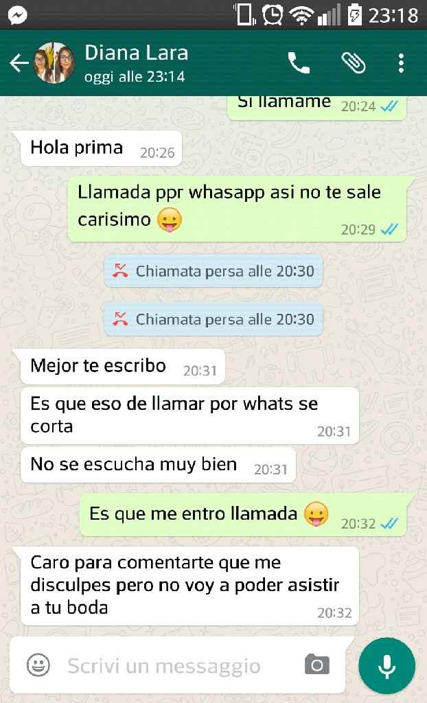 A 17 días de mi boda y me cancela 1 de mis 3 damas de honor!!! en crisis!  :( - 1